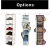 6-Shelf Hanging Closet Organizer with Velcro Hook and Loop - Smart Design® 10