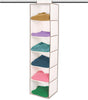 6-Shelf Hanging Closet Organizer with Velcro Hook and Loop - Smart Design® 5
