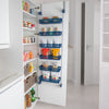 6-Tier Over-The-Door Metal and Plastic Pantry Organizer with 6 Full Baskets - Smart Design® 17