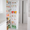 6-Tier Over-The-Door Metal and Plastic Pantry Organizer with 6 Full Baskets - Smart Design® 12