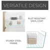 Medium Steel Undershelf Storage Basket - Smart Design® 47