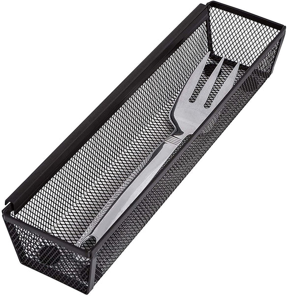 Metal Mesh Drawer Organizer - 12 x 3 Inch - Smart Design® 8