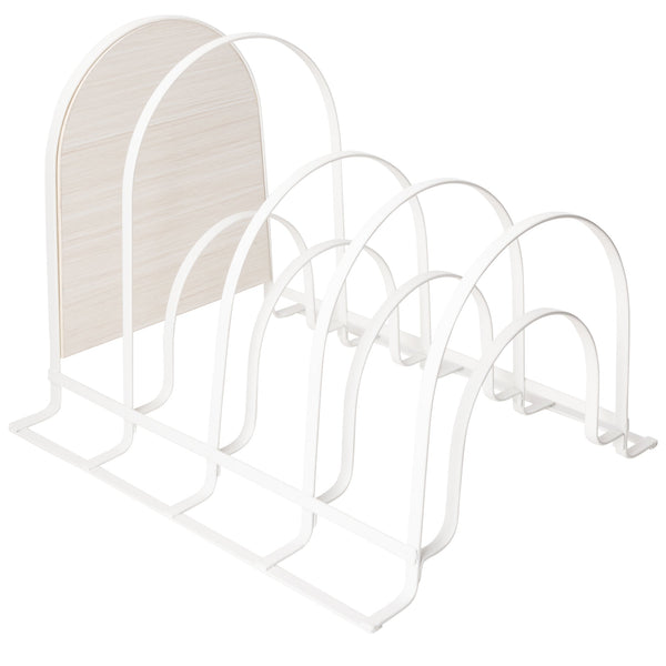Premium Pan & Lid Organizer - White - Smart Design® 1