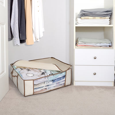 MagicBag™ Instant Space – 2 Jumbo Tote with 8 Large Flat Vacuum-Seal Storage Bags