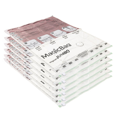 MagicBag™ Instant Space – 12 Jumbo Flat Vacuum-Seal Storage Bags