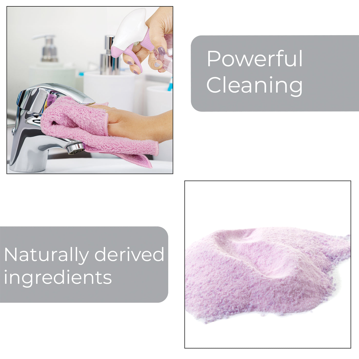 Solve™ Bottle, Cleaning Packets, & Cloth Cleaning Cloth Kit
