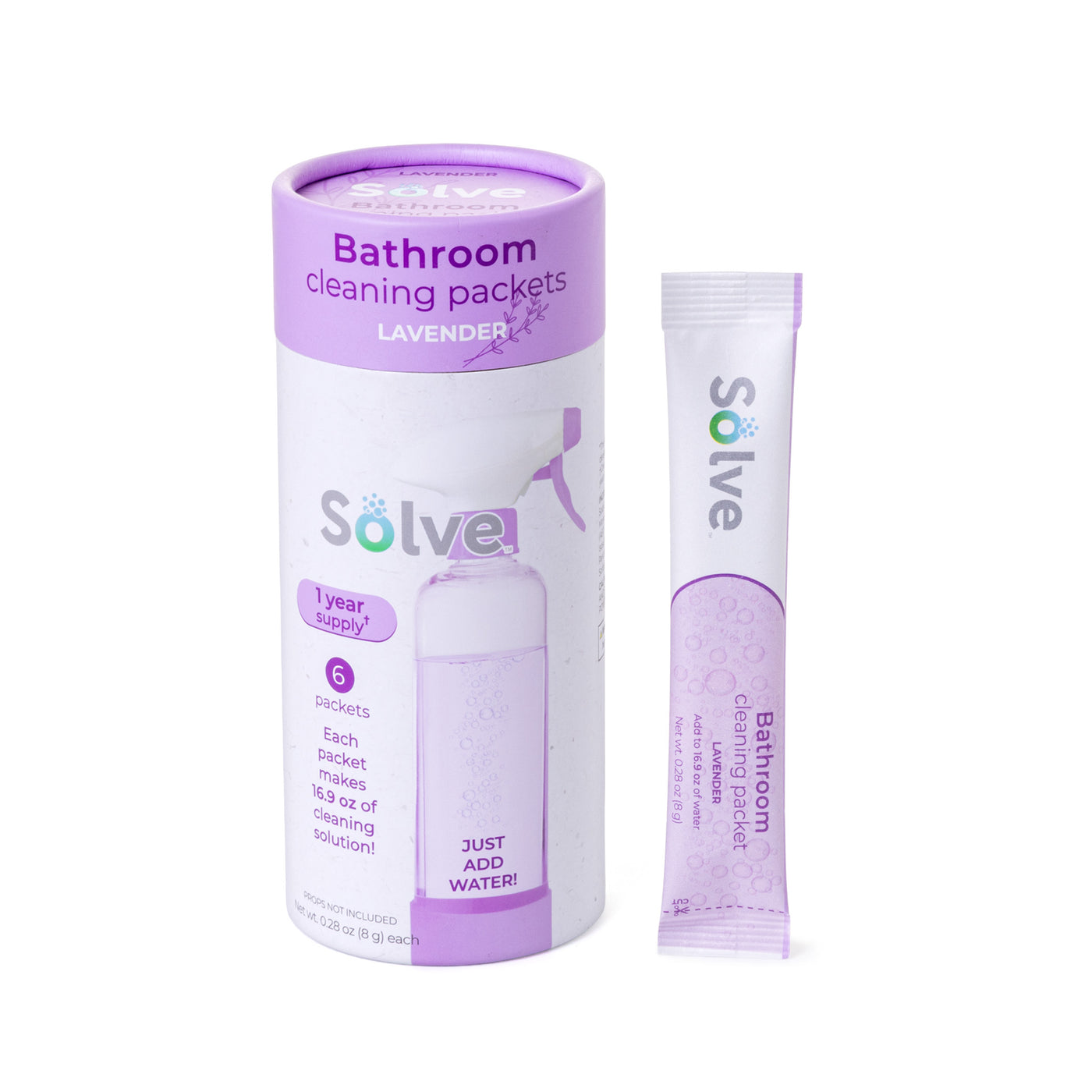 Solve™ Cleaning Packets – 6 Pack - Scented Collection