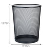 Steel Metal Mesh Waste Basket