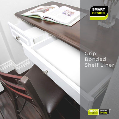 Bonded Grip Shelf Liner - 12 Inch x 10 Feet - Non - Adhesive - Smart Design® 6