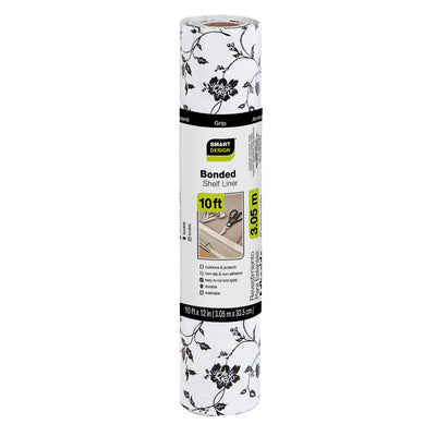 Bonded Grip Shelf Liner - 12 Inch x 10 Feet - Non - Adhesive - Smart Design® 61
