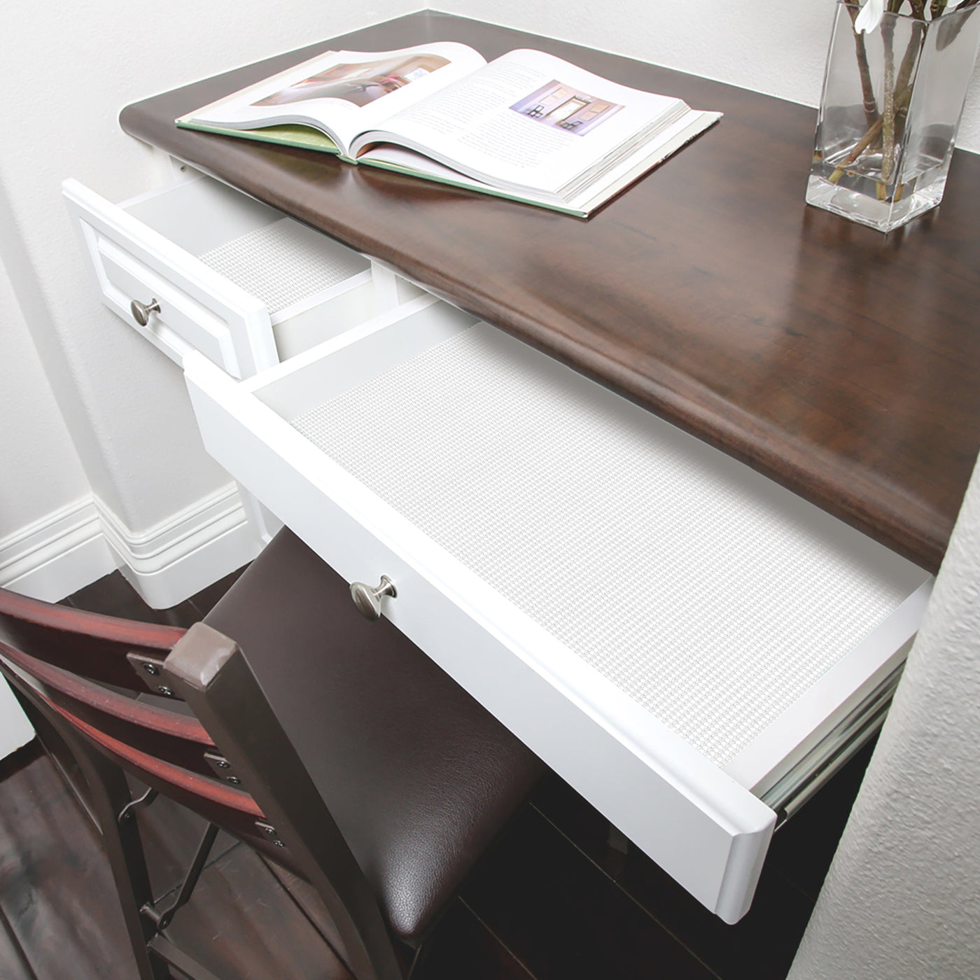 Classic Grip Shelf Liner - 12 Inch x 20 Feet - Smart Design® 2