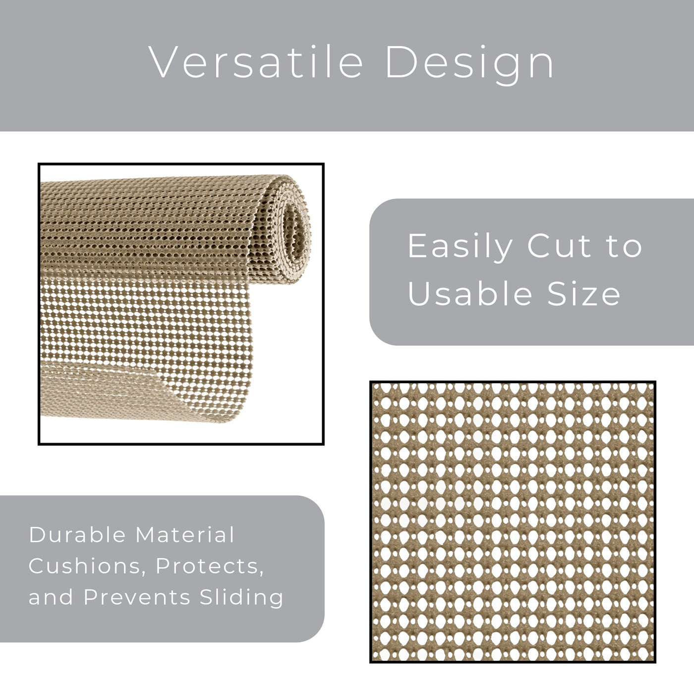 Classic Grip Shelf Liner - 12 Inch x 20 Feet - Smart Design® 17