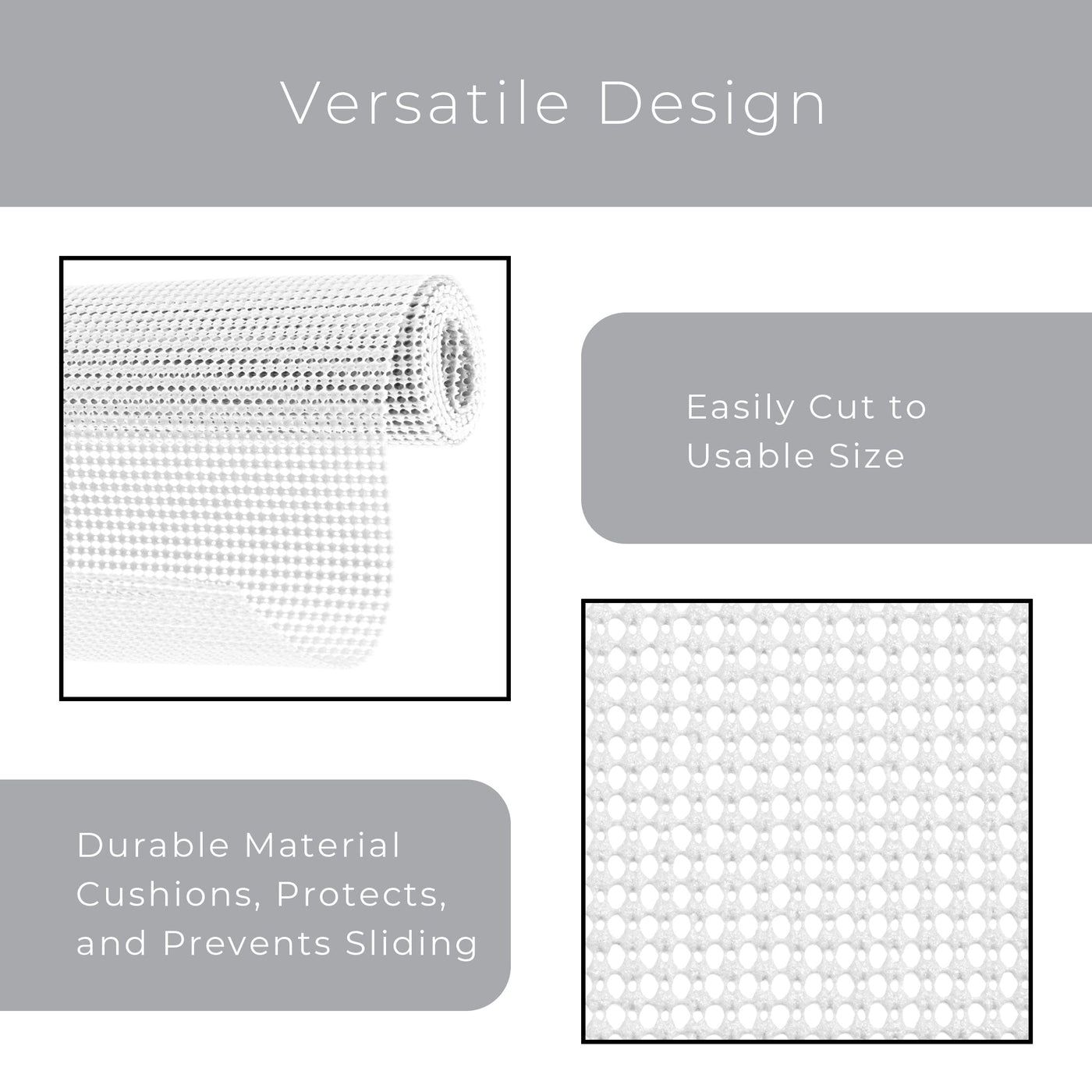 Classic Grip Shelf Liner - 12" x 10' - Smart Design® 17