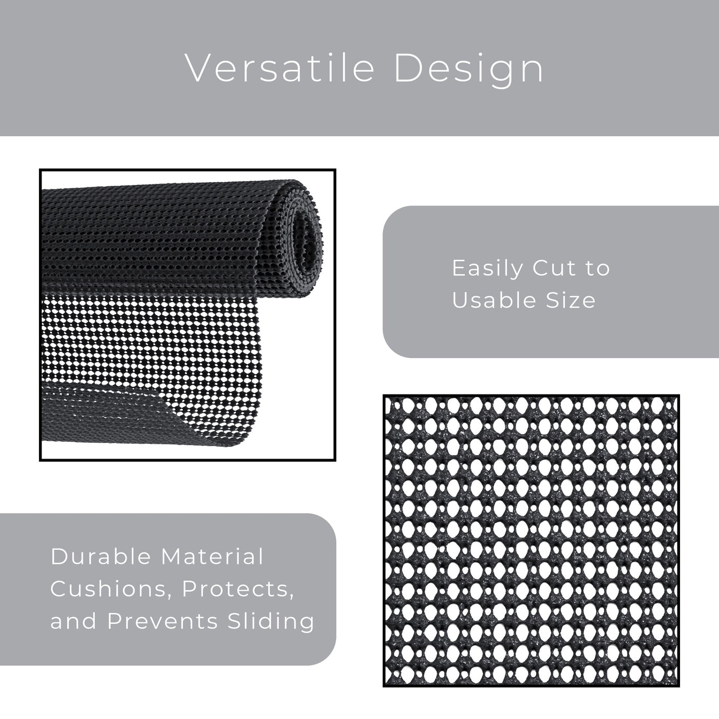 Classic Grip Shelf Liner - 18 Inch x 5 Feet - Smart Design® 16