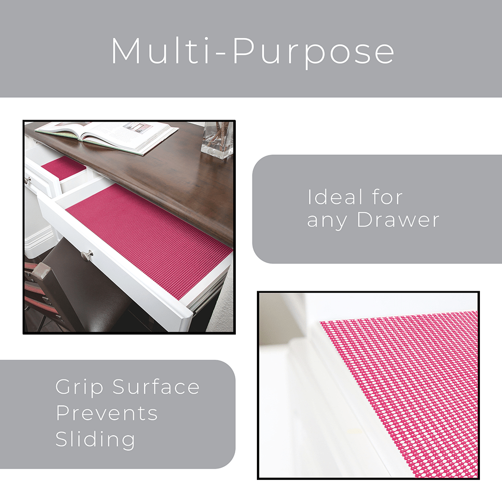 Classic Grip Shelf Liner - 18 Inch x 5 Feet - Smart Design® 34