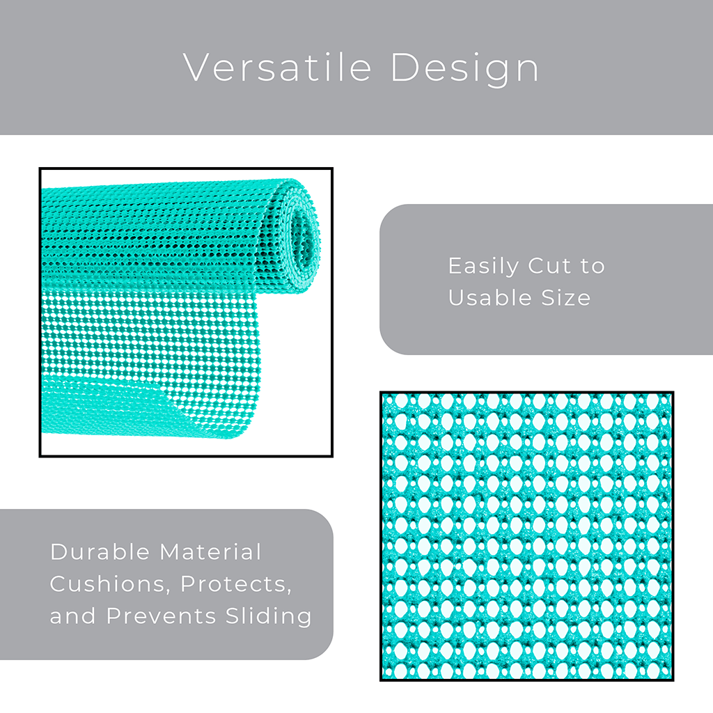 Classic Grip Shelf Liner - 18 Inch x 5 Feet - Smart Design® 41