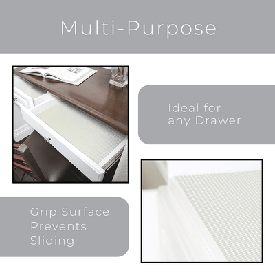 Classic Grip Shelf Liner - 18 Inch x 5 Feet - Smart Design® 52