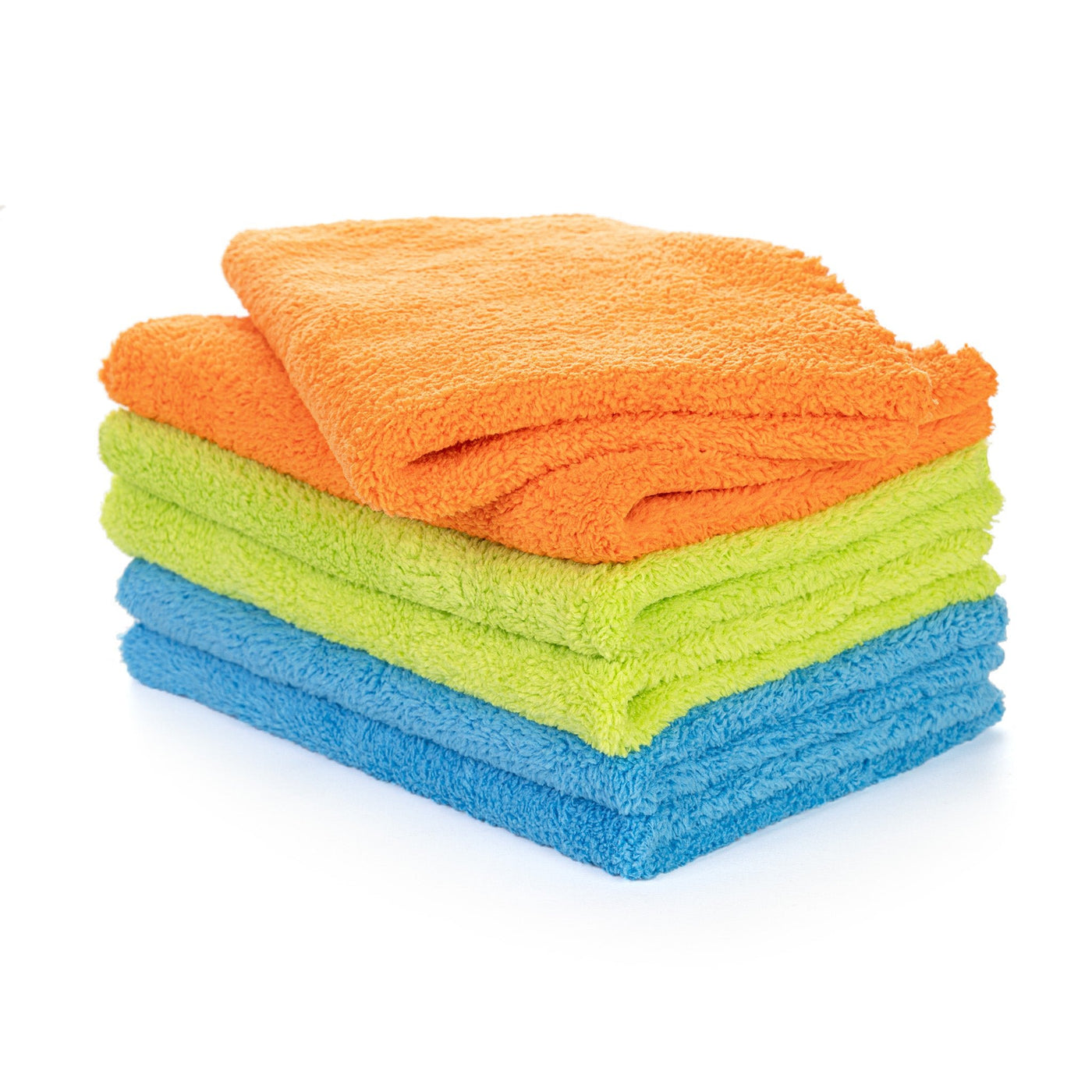 Coral - Fleece Auto Detailing Cleaning Cloth - Set of 6 - 18 x 12 inches - Smart Design® 1