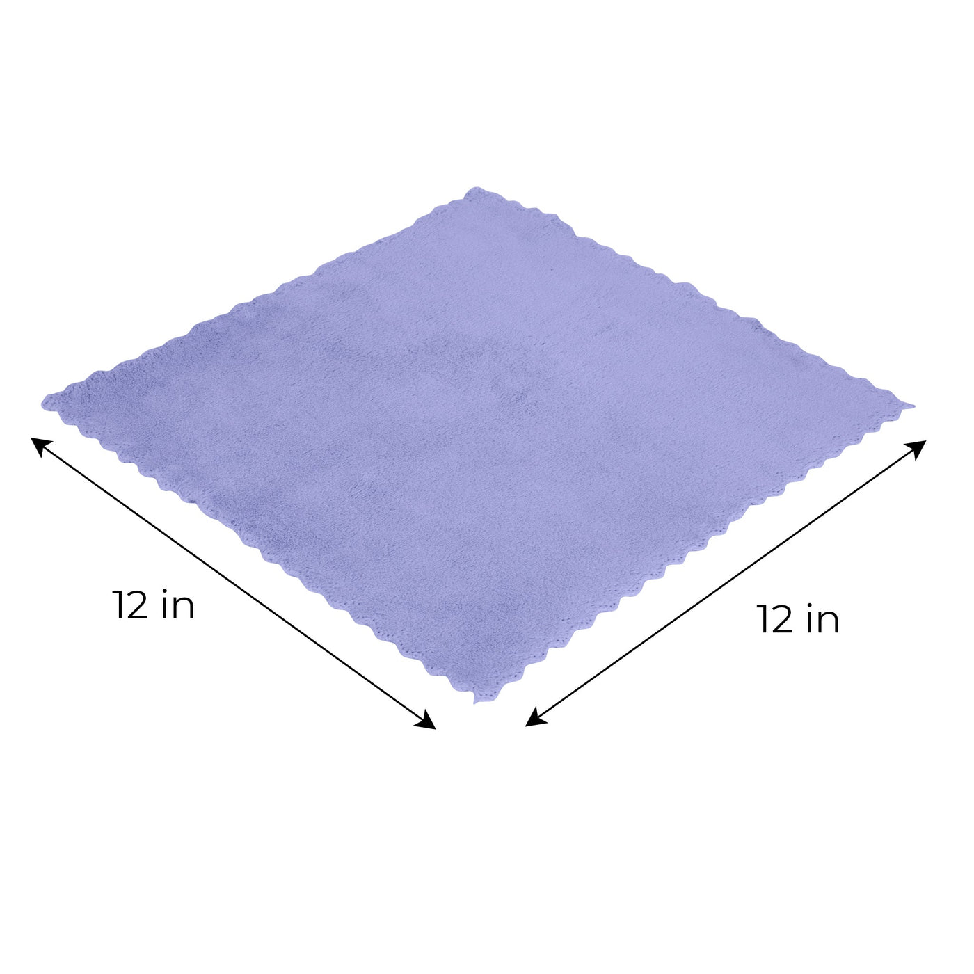 Coral - Fleece Cleaning Cloth - Set of 10 - 12 x 12 inches - Smart Design® 7