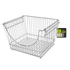 Large Metal Wire Stacking Baskets with Handles - Smart Design® 2