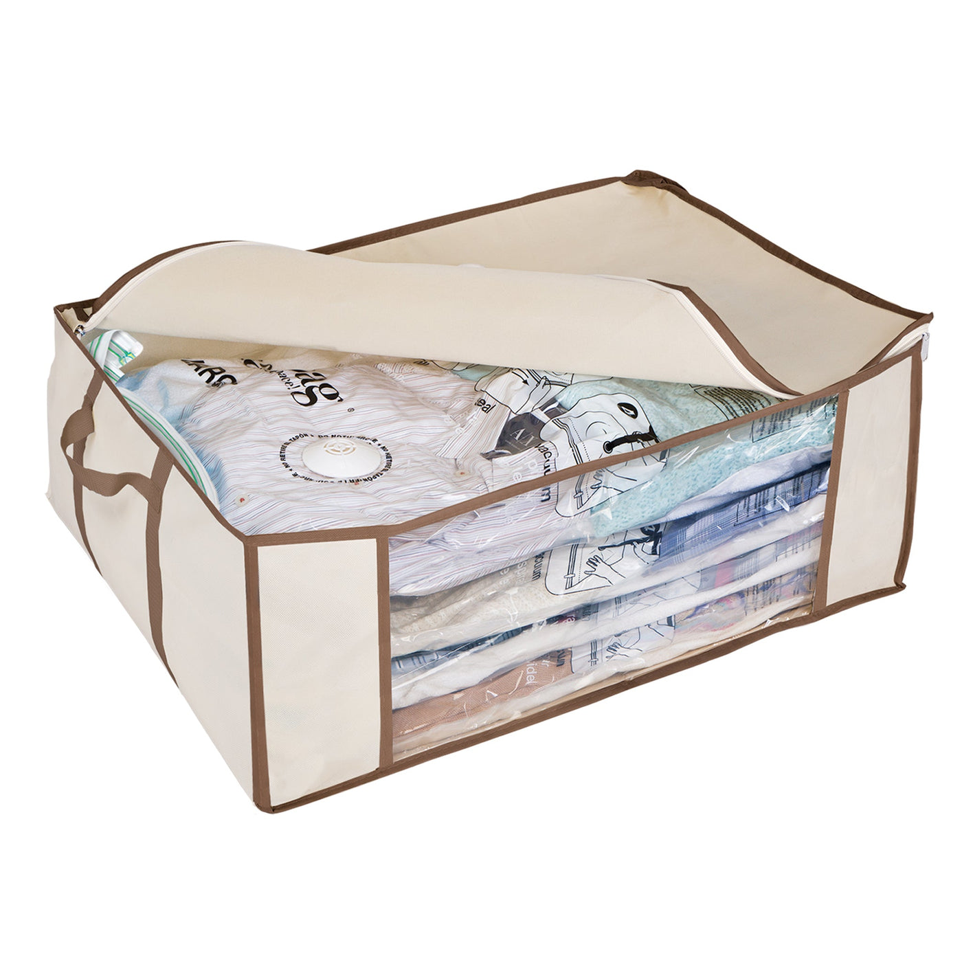 MagicBag™ by Smart Design Large Compression Storage Tote Set with Vacuum Sealed Bags, 10 Piece - Smart Design® 3