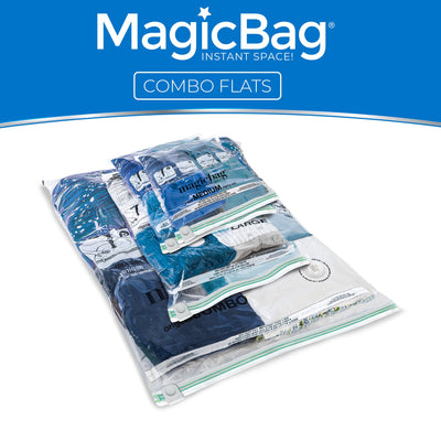 MagicBag™ Instant Space – Combo Flat & Travel Vacuum - Seal Storage Bags - Smart Design® 10