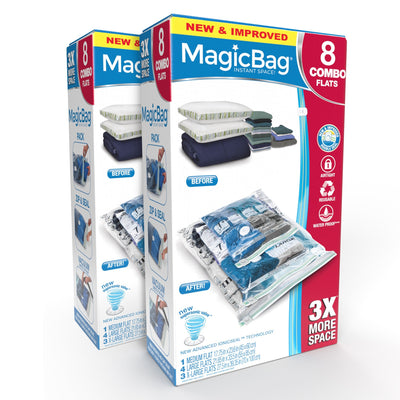 MagicBag Instant Space Saver Storage - Combo - Flat - Smart Design® 11