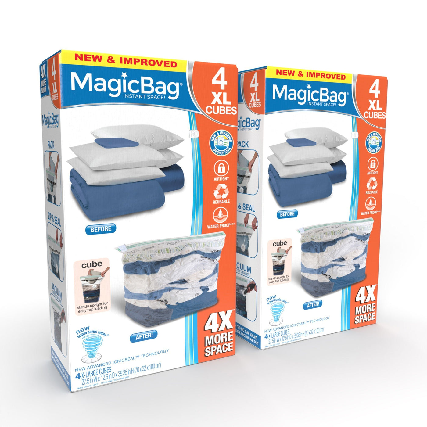 MagicBag Instant Space Saver Storage - Cube, X - Large - Smart Design® 9