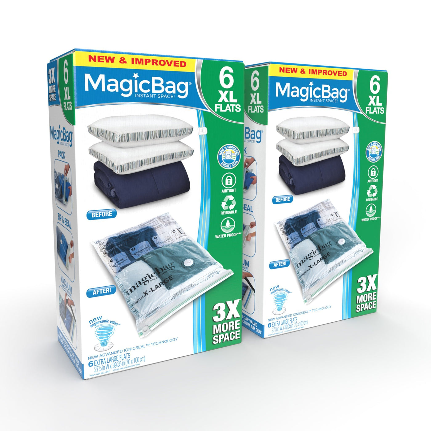 MagicBag Instant Space Saver Storage - Flat, Extra Large - Smart Design® 11