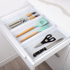Plastic Drawer Organizer - BPA Free - 16 x 6.75 Inch - White - Smart Design® 3