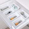 Plastic Drawer Organizer – BPA Free – 6.75" x 3.75" – White - Smart Design® 3