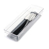 Plastic Drawer Organizer – BPA Free – 9" x 3" – Clear - Smart Design® 3