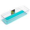 Plastic Drawer Organizer – BPA Free – 9" x 3" – Clear - Smart Design® 9