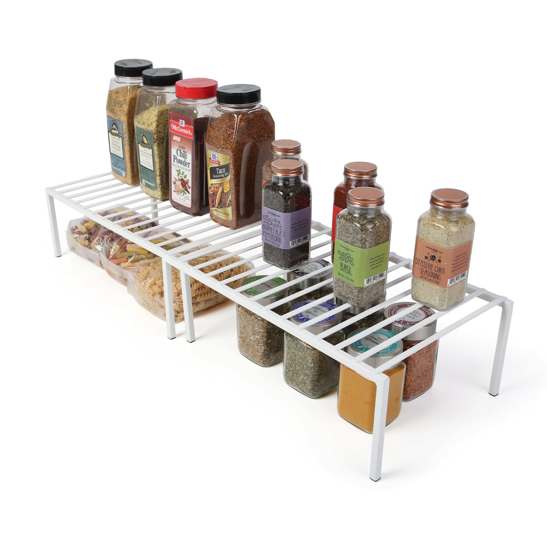 Expanding Racks Premium Expandable Cabinet Storage Rack | Smart Design® Kitchen