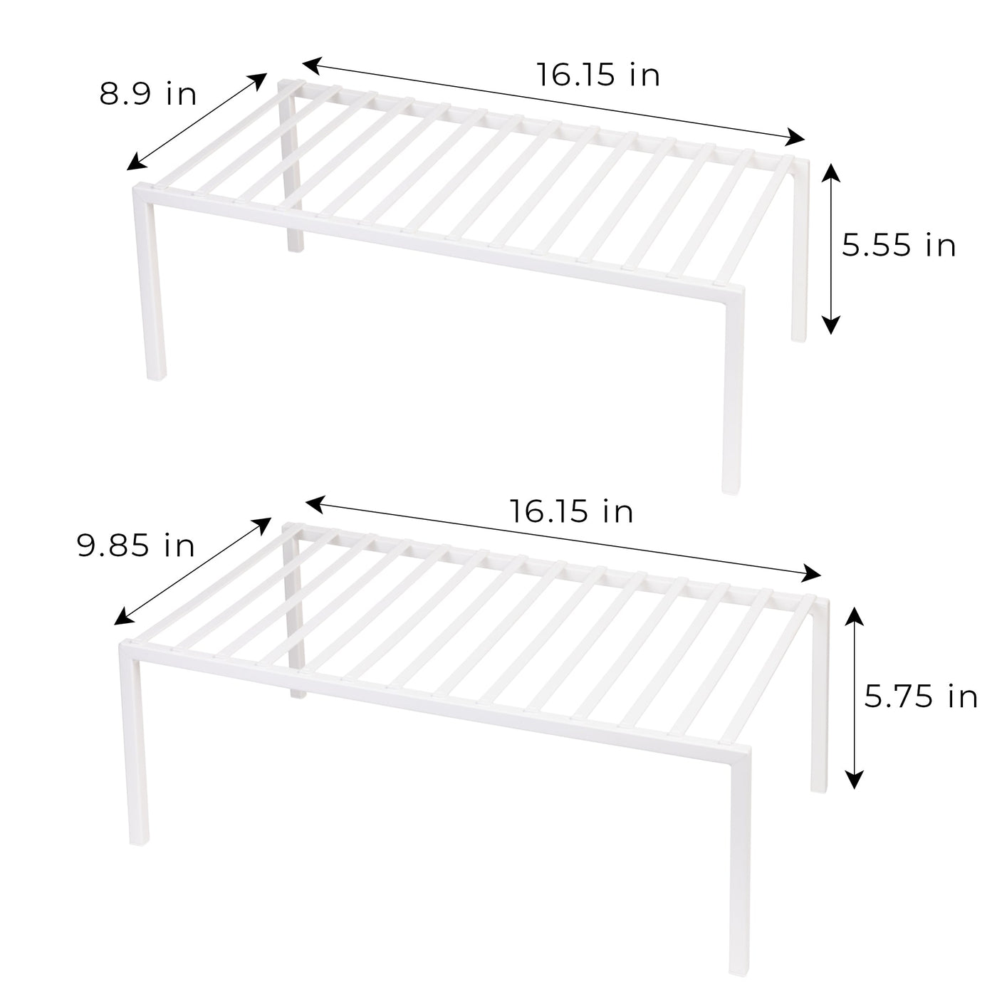 Premium Expandable Cabinet Storage Rack - Smart Design® 4
