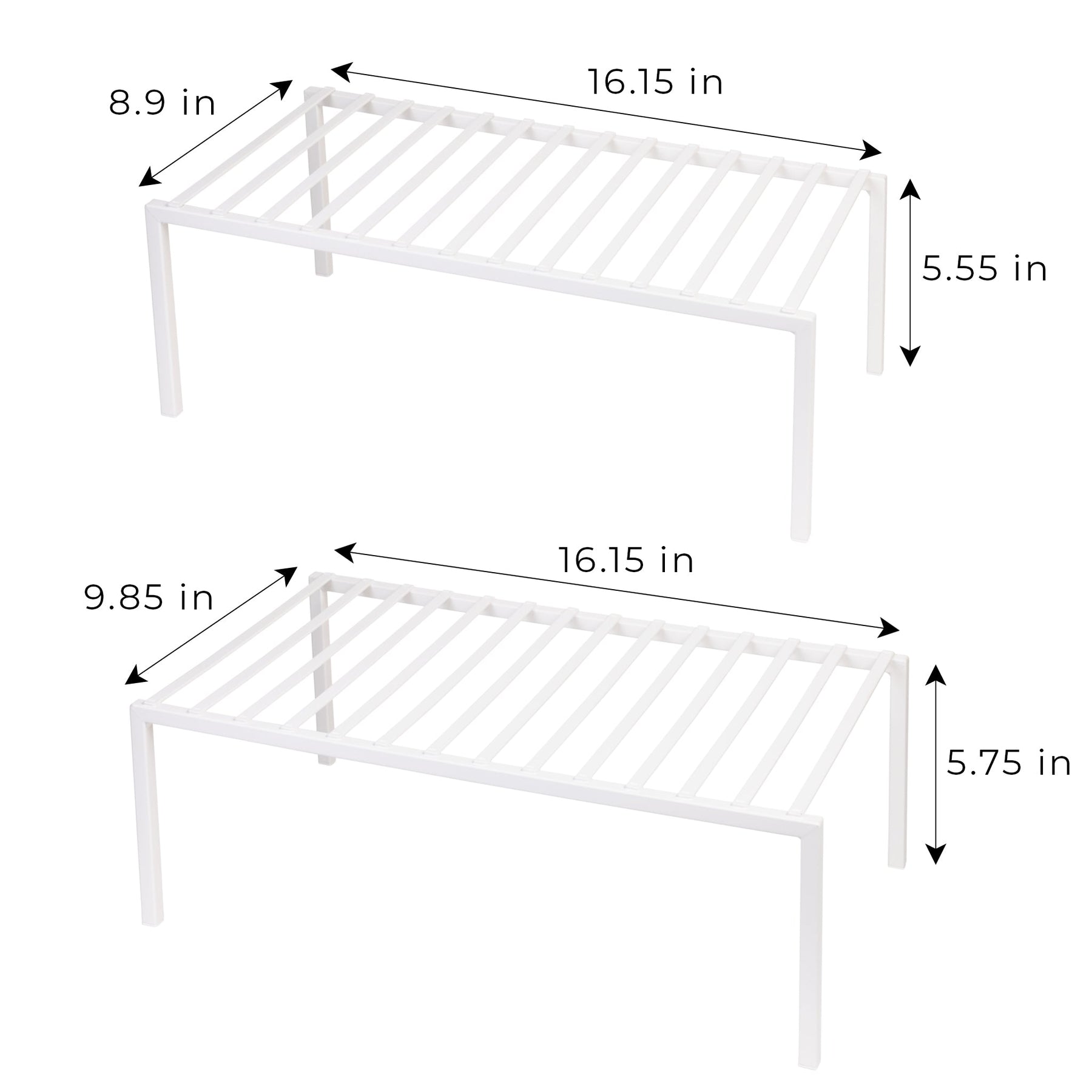 Expanding Racks Premium Expandable Cabinet Storage Rack | Smart Design® Kitchen