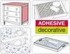 Shelf Liner Adhesive - (18 Inch x 20 Feet) - Drawer Cabinet Paper [Diamond Granite] - Smart Design® 3