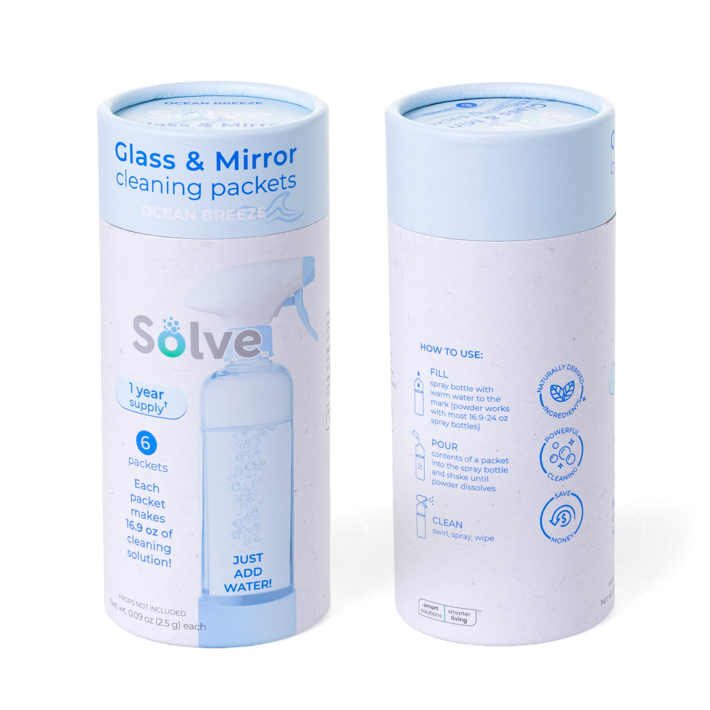 Solve™ Cleaning Packets – 6 Pack - Scented Collection - Smart Design® 23