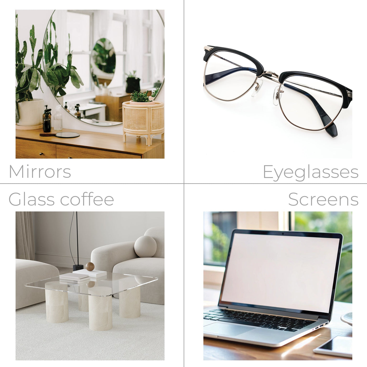 Solve Glass & Mirror Cleaning Cloths – Set of 6 - Smart Design® 6