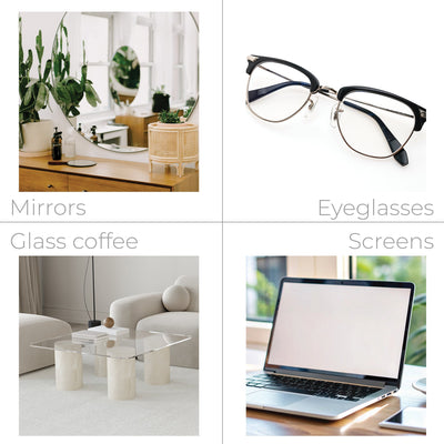 Solve Glass & Mirror Cleaning Cloths – Set of 6 - Smart Design® 6