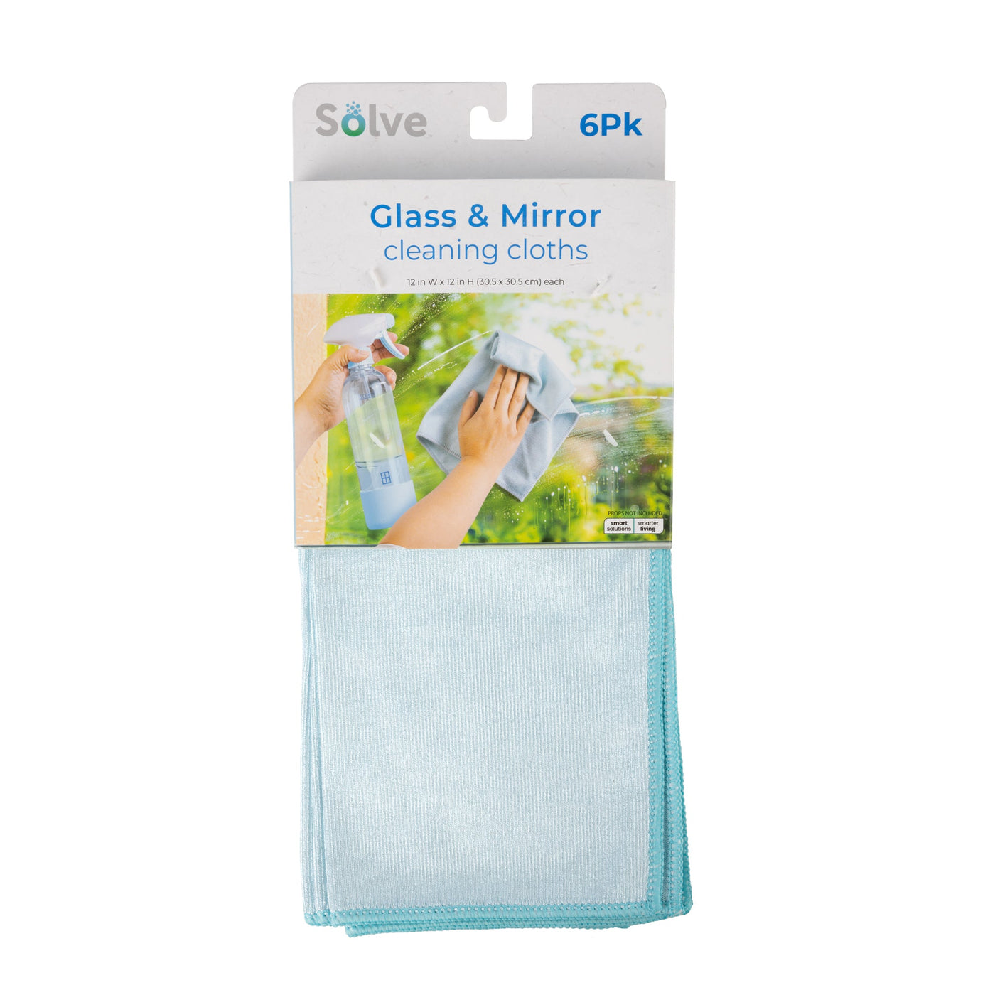 Solve Glass & Mirror Cleaning Cloths – Set of 6 - Smart Design® 8