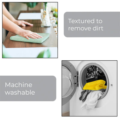 Solve Household Cleaning Cloths - Set of 8 - Smart Design® 8