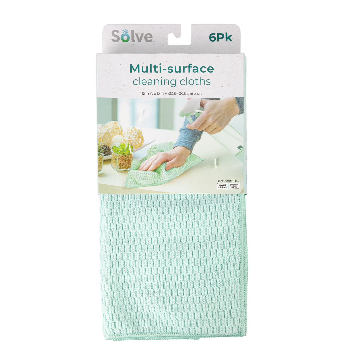 Solve Multi - Surface Cleaning Cloths – Set of 6 - Smart Design® 8