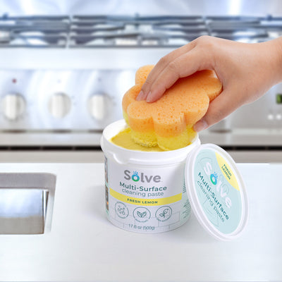 Solve Multi - Surface Cleaning Paste – Fresh Lemon Scent - Smart Design® 3