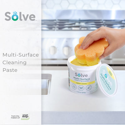 Solve Multi - Surface Cleaning Paste – Fresh Lemon Scent - Smart Design® 5