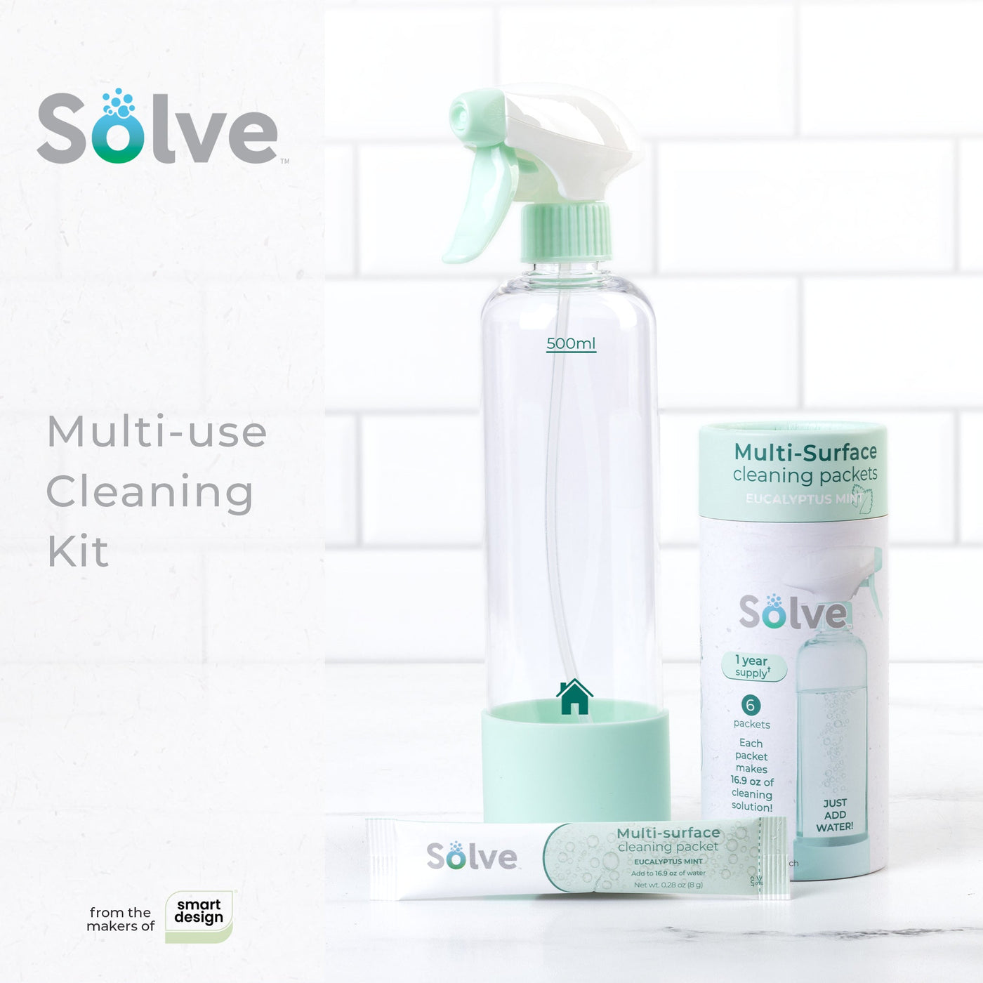 Solve™ Packet & Bottle Cleaning Kits - Smart Design® 11