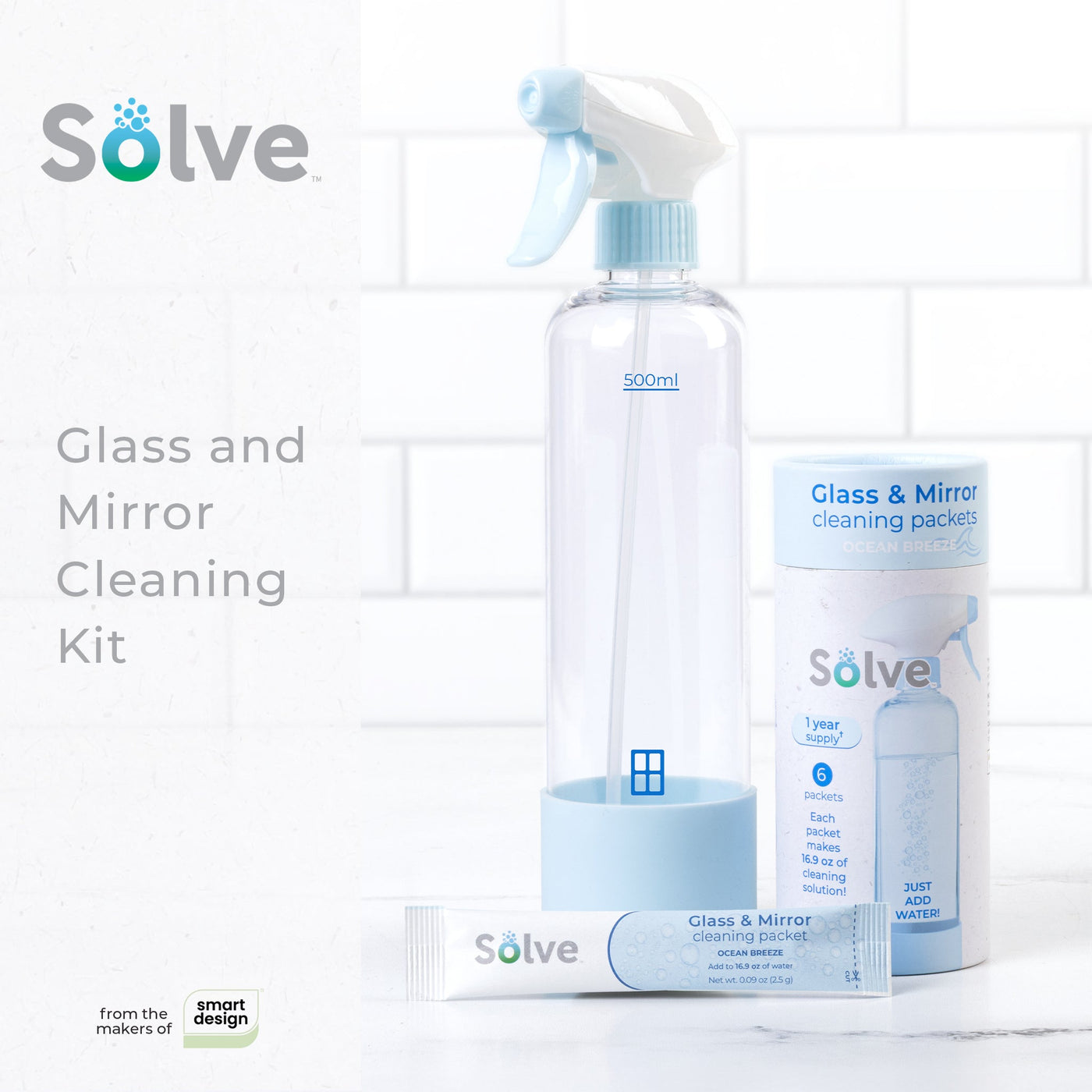 Solve™ Packet & Bottle Cleaning Kits - Smart Design® 31