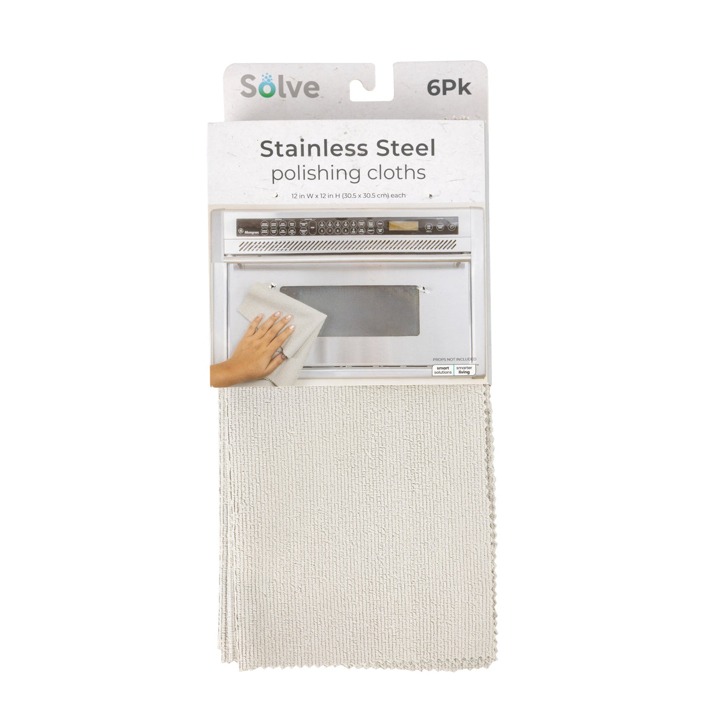 Solve™ Stainless Steel Polishing Cloths - Smart Design® 7