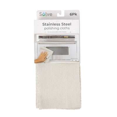 Solve™ Stainless Steel Polishing Cloths - Smart Design® 7