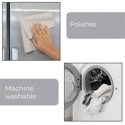 Solve™ Stainless Steel Polishing Cloths - Smart Design® 4